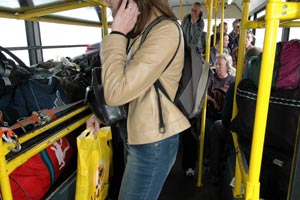 On the Airparks Bus