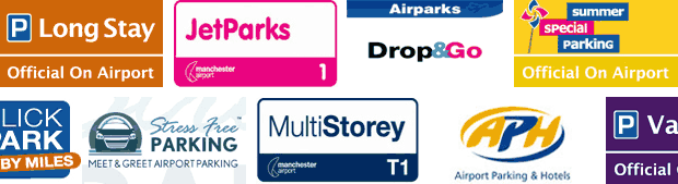 BCP Airport Parking Logos
