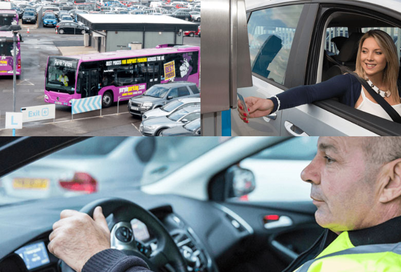 Purple Parking at Gatwick Airport