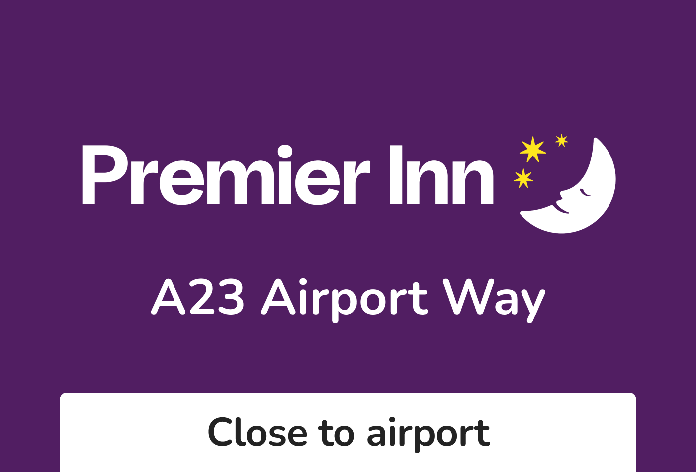 Gatwick Premier Inn A23 Airport Way